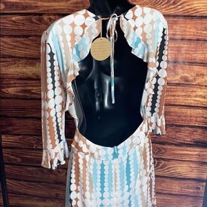 New
Sexy Summer Honey Punch Back out dress